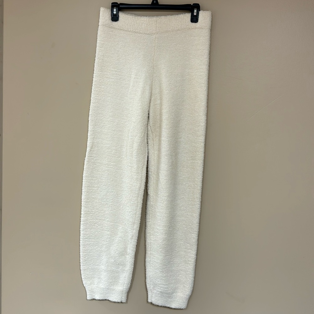 Apparis cream soft sweatpants size L